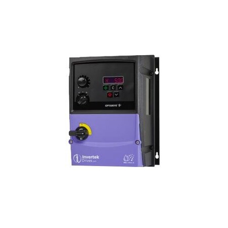 Invertek Drives 1.5 kW 2 HP, 7 A; Size 2, IP66 Outdoor Switched ODE-3-220070-1F4B